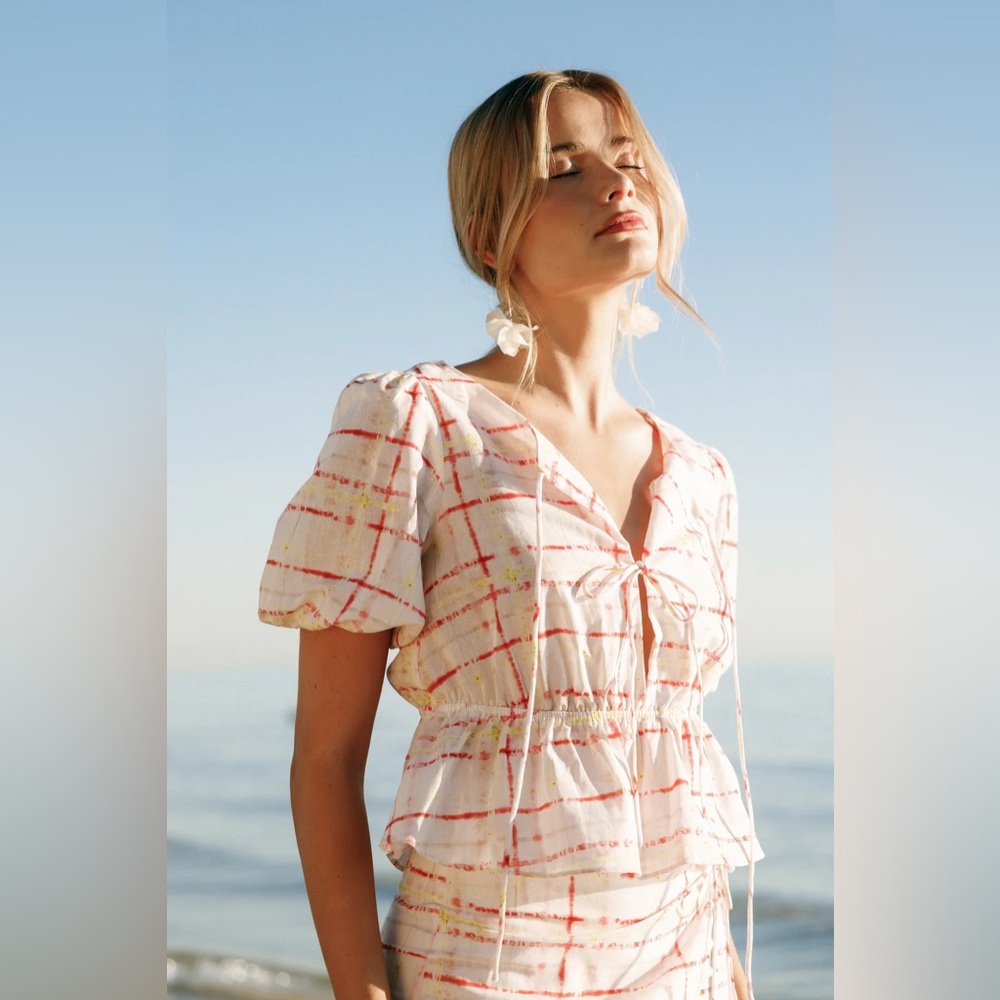 Petal+Pup PIPPI TOP - SUNSET CHECK
